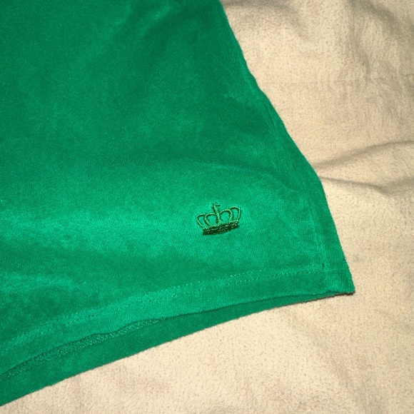 Juicy Couture green velour shorts - Picture 3 of 5